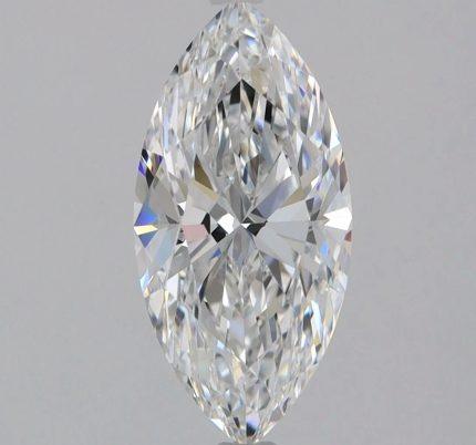 0.75 carat Marquise shape lab grown diamond