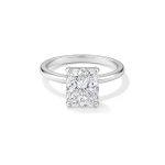 1 carat Radiant lab diamond ring