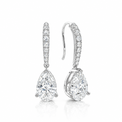 1 carat lab diamond earrings Dubai UAE