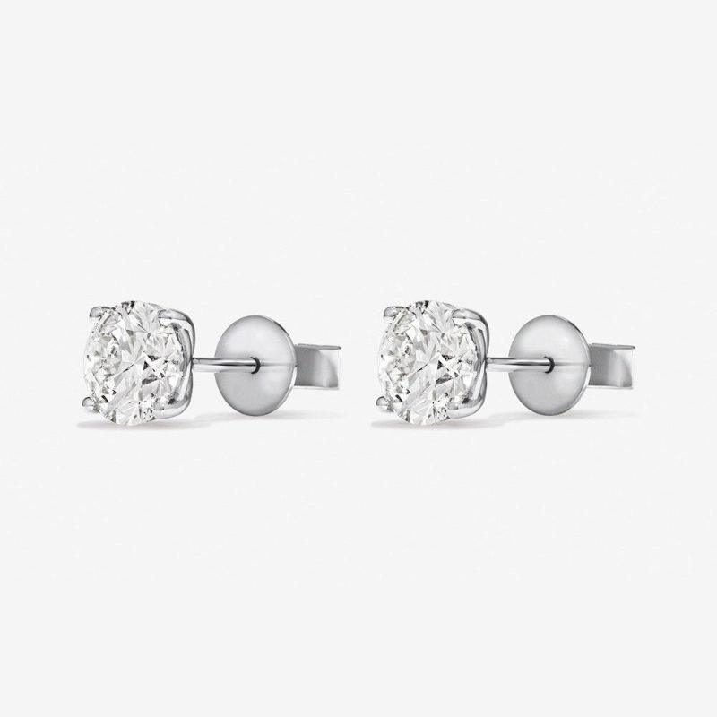 1 carat lab diamond earrings UAE