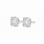 1 carat lab diamond stud earrings UAE