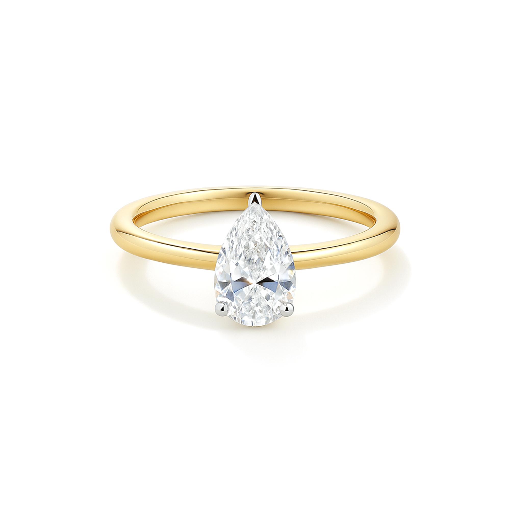 1 carat pear lab diamond ring Dubai 1 carat pear lab diamond ring Dubai