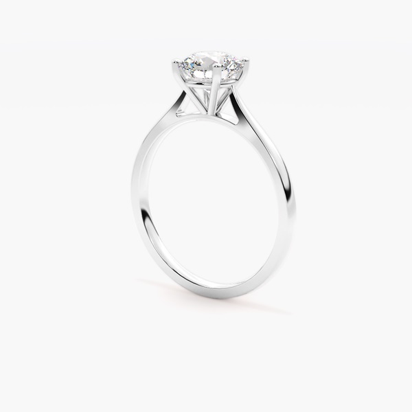 1 carat solitaire lab diamond ring Dubai