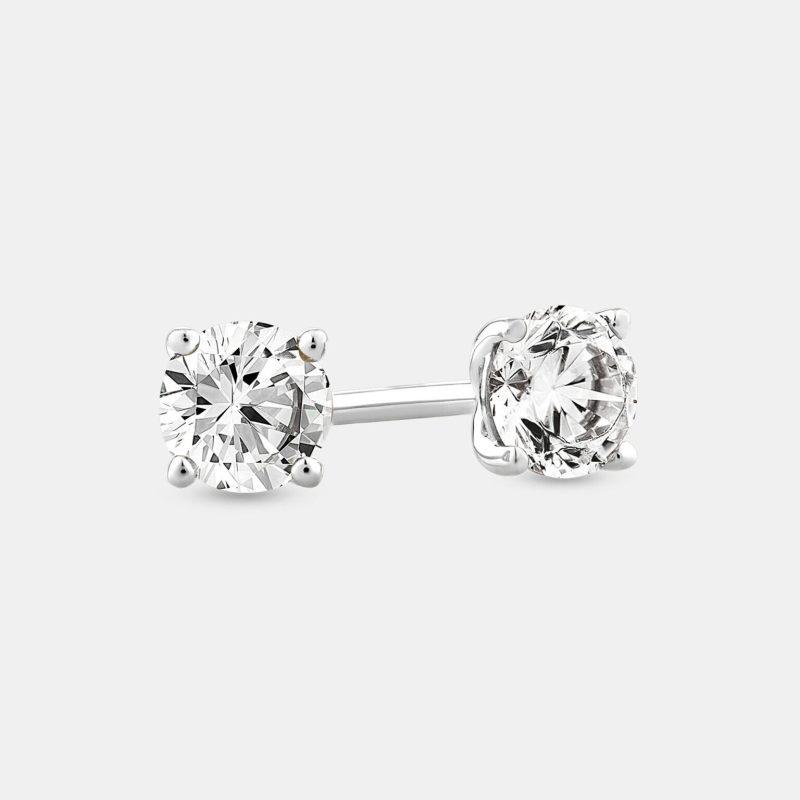 2 carat Lab Grown Diamond Stud Earrings Dubai
