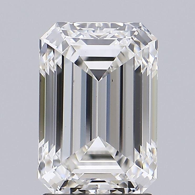 2.18 carat Emerald shape lab grown diamond 2.18 carat Emerald shape lab grown diamond