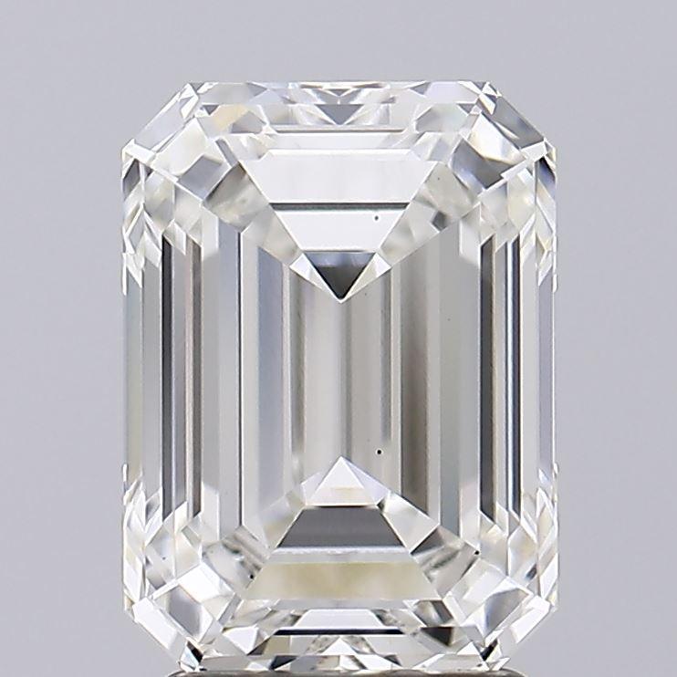 4.03 carat Emerald shape lab grown diamond 4.03 carat Emerald shape lab grown diamond