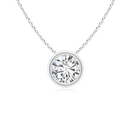 Bezel Lab grown Diamond pendant Dubai