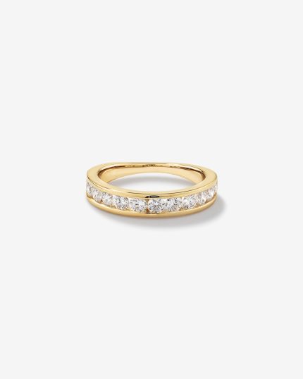 Channel Set Lab Grown Diamond eternity Ring Dubai