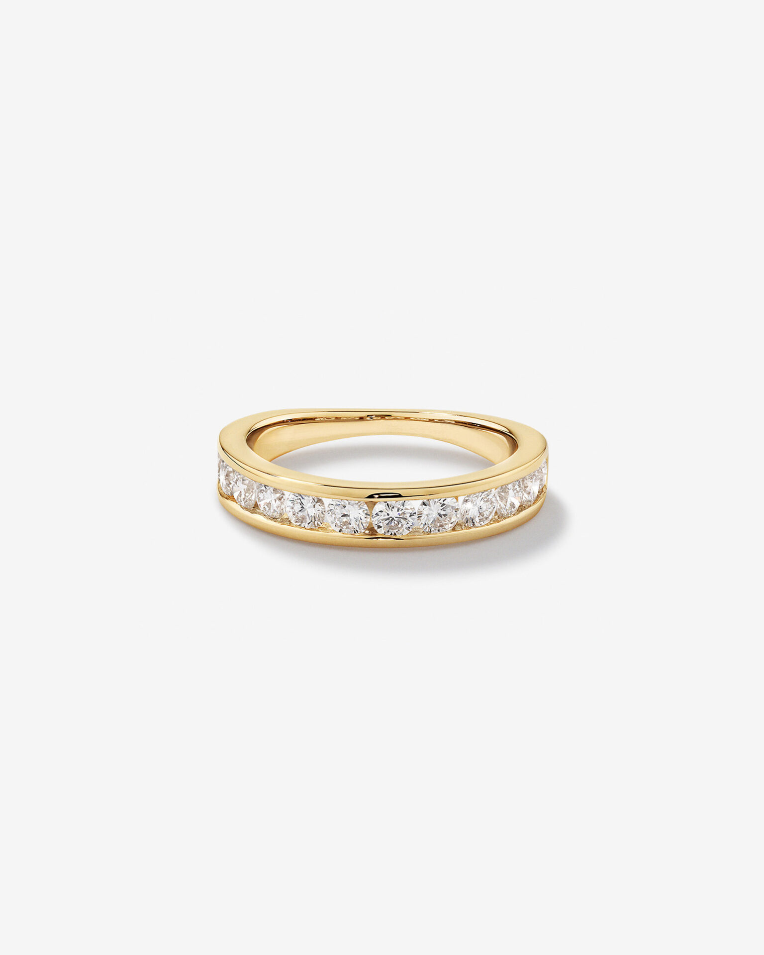 Channel Set Lab Grown Diamond eternity Ring Dubai