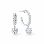Dangling diamond Earrings Dubai
