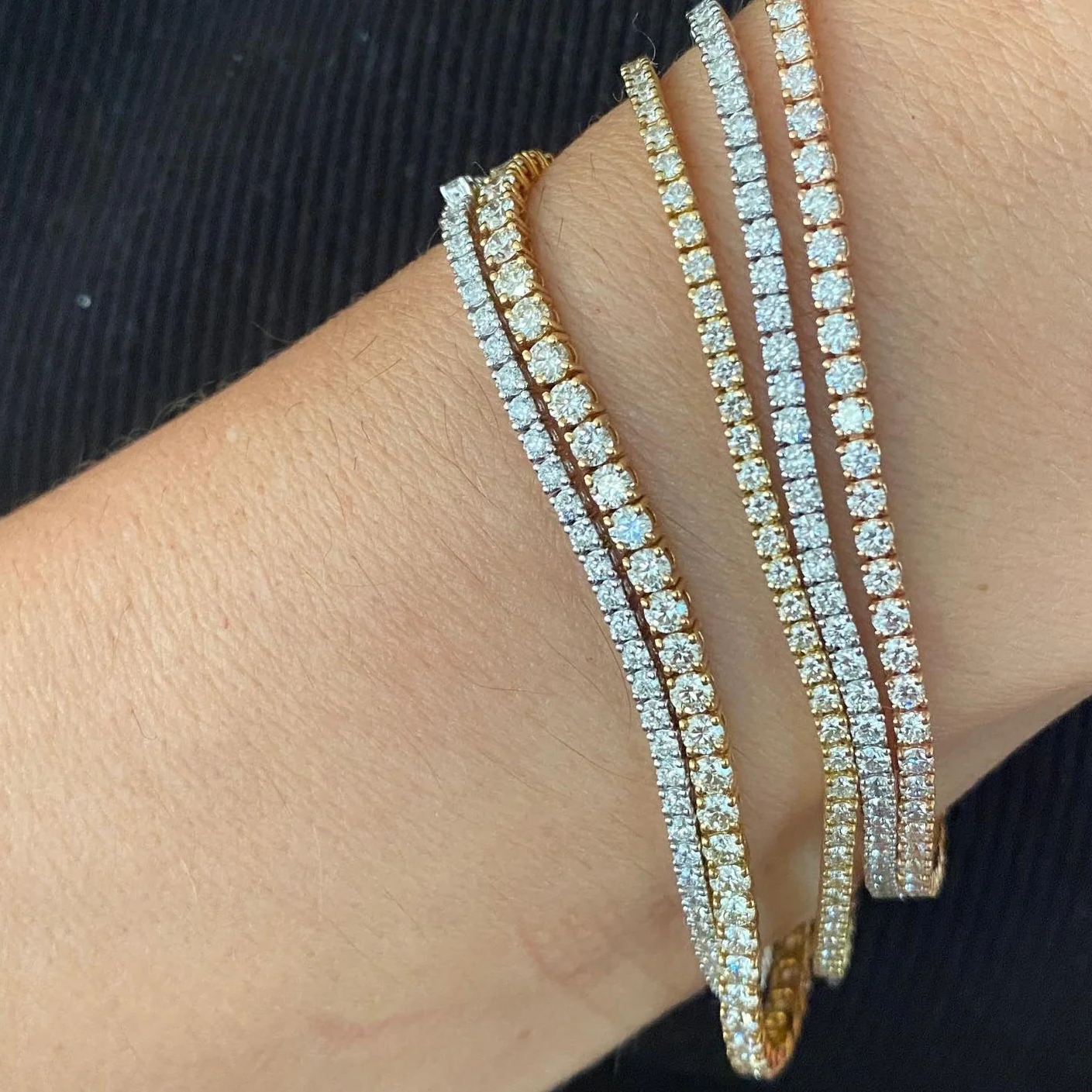 Diamond bracelets Dubai