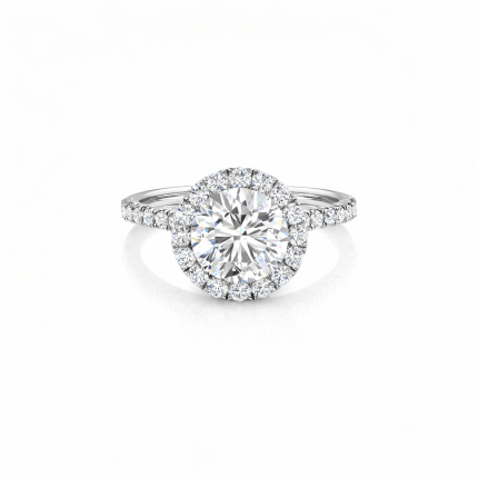 Halo Lab Diamond ring Dubai