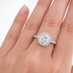 Halo Lab Diamond ring Dubai UAE