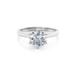 Lab diamond Solitaire ring Dubai