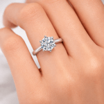 Lab diamond Solitaire ring Dubai UAE