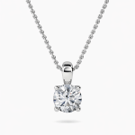 Lab grown diamond pendant