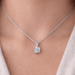 Lab grown diamond pendant Dubai