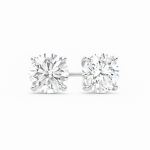 Lab grown diamond stud earrings