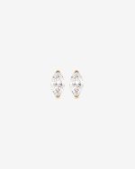 Marquise Diamond Stud Earrings Dubai