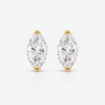 Marquise Lab Grown Diamond Stud Earrings
