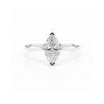 Marquise lab diamond ring Dubai