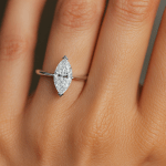 Marquise lab diamond ring UAE