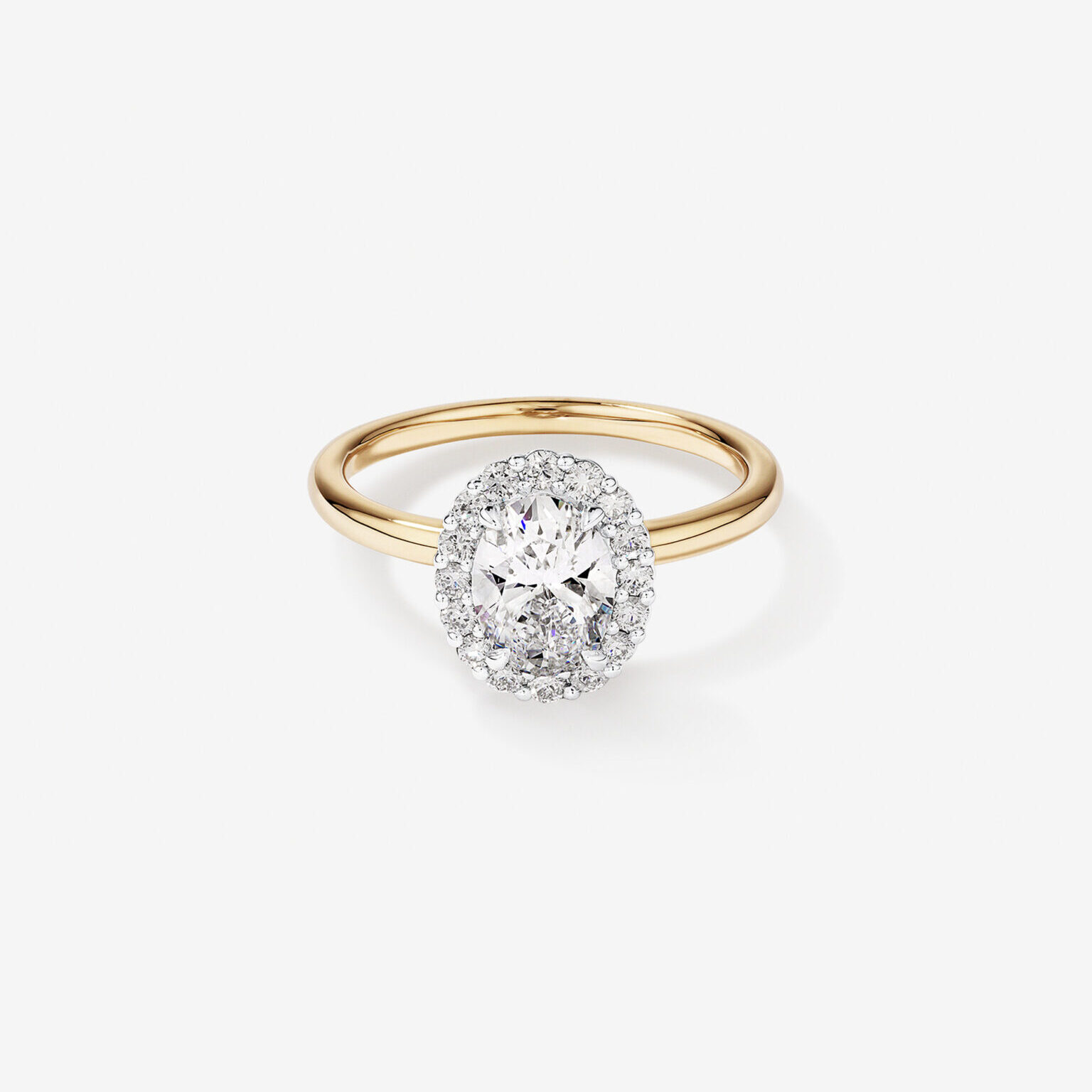 Oval Cut Halo Lab Diamond Ring Dubai Oval Cut Halo Lab Diamond Ring Dubai