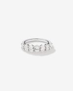 Oval lab Diamond eternity ring Dubai