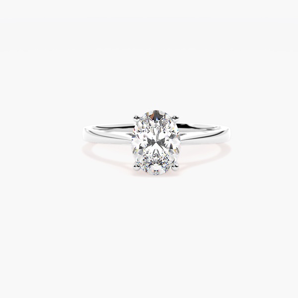 Oval lab diamond ring Dubai Oval lab diamond ring Dubai