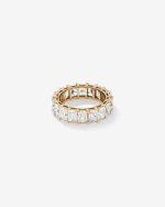Radiant Cut Lab Grown Diamond Eternity Ring