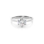 Lab Solitaire diamond ring Dubai