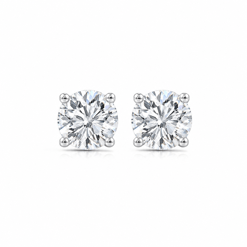 Stud Lab diamond earrings
