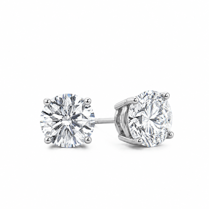 Stud diamond earrings