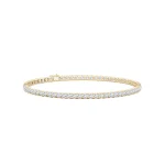 Tennis lab diamond bracelet in 2 carat