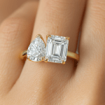 Toi et Moi Lab Diamond ring Dubai