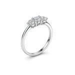 Trilogy lab diamond ring