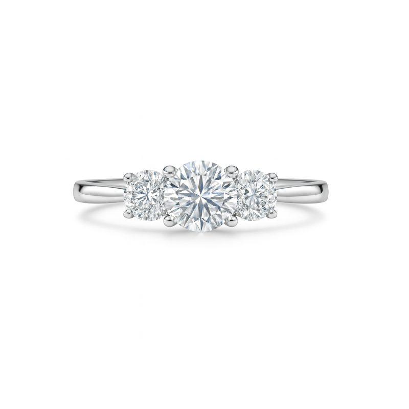 Trilogy lab diamond ring Dubai