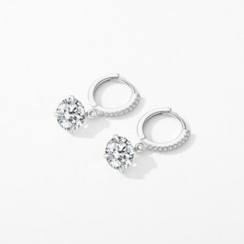 Dangling diamond Earrings Dubai