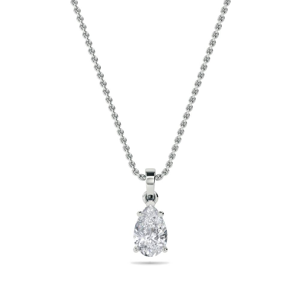 Pear shape lab diamond pendant Dubai Pear shape lab diamond pendant Dubai