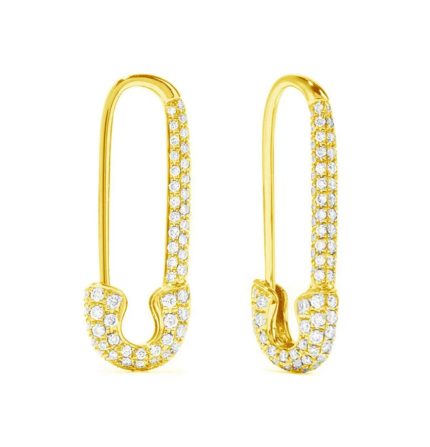 Safety pin earrings Dubai