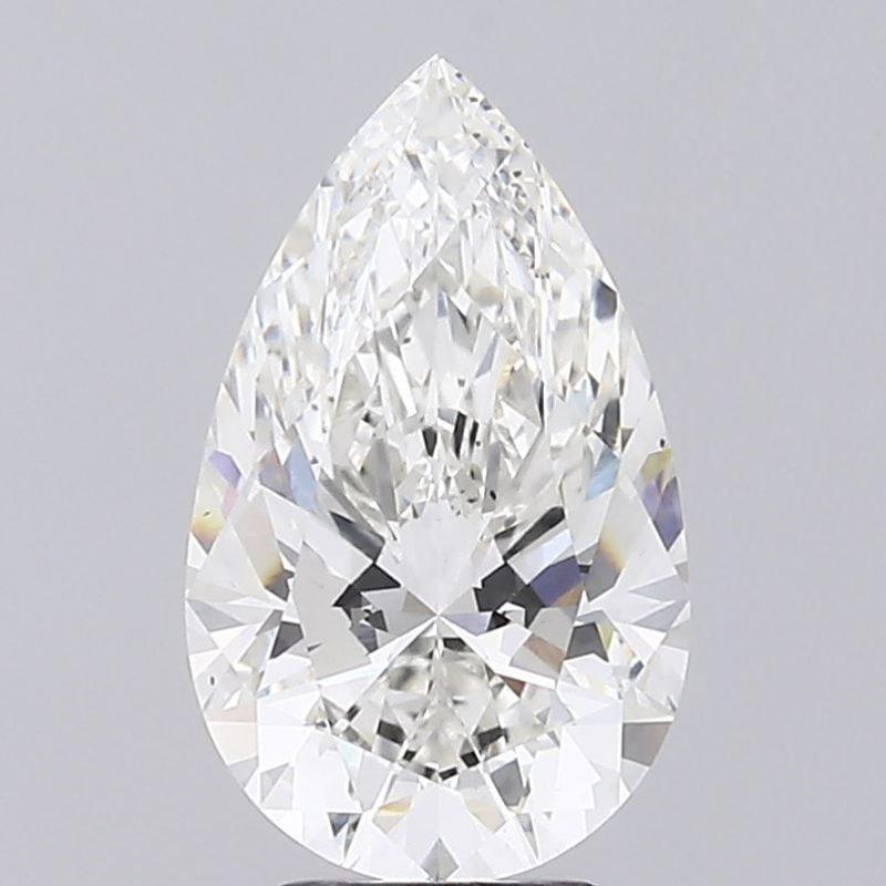 4.28 Carat Pear lab diamond