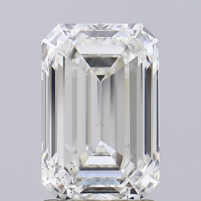 1.5 carat Emerald shape lab grown diamond