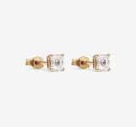Asscher Diamond Stud Earrings Dubai