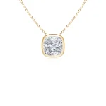 Cushion Diamond Pendant Dubai