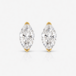 Marquise Diamond Stud Earrings