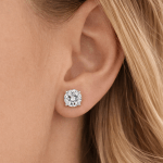 Stud Diamond earrings UAE