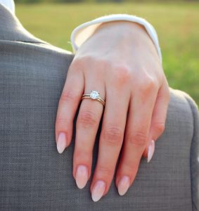 Lab Grown Diamond Engagement rings Dubai