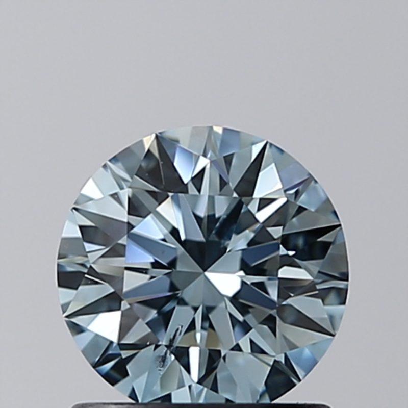 0.90 carat Blue lab grown diamond Dubai