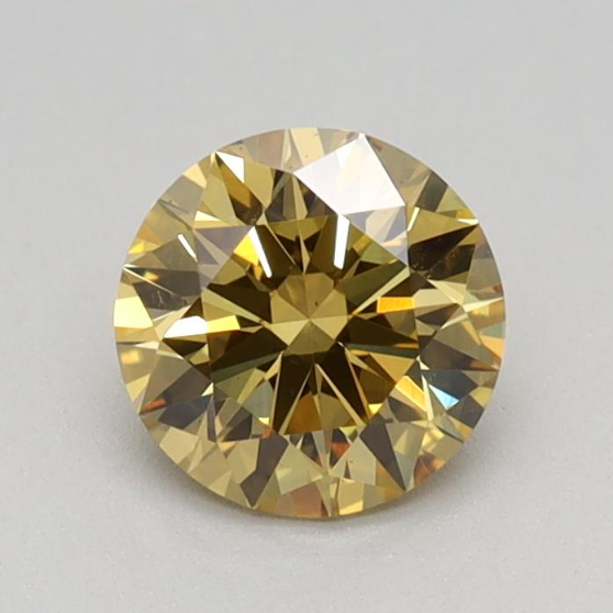 0.59 carat Round Brownish lab Grown diamond Dubai