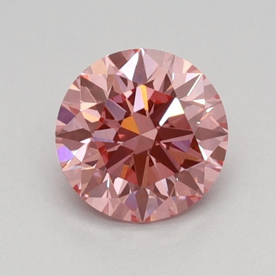 0.58 carat round Pink lab Grown diamond Dubai